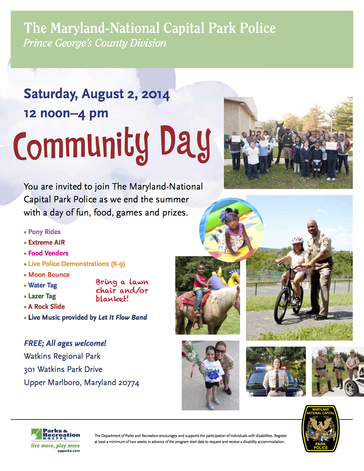 2014 Community Day Flyer