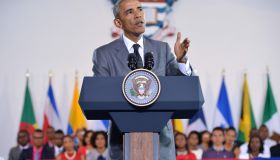 President Obama in Jamaica