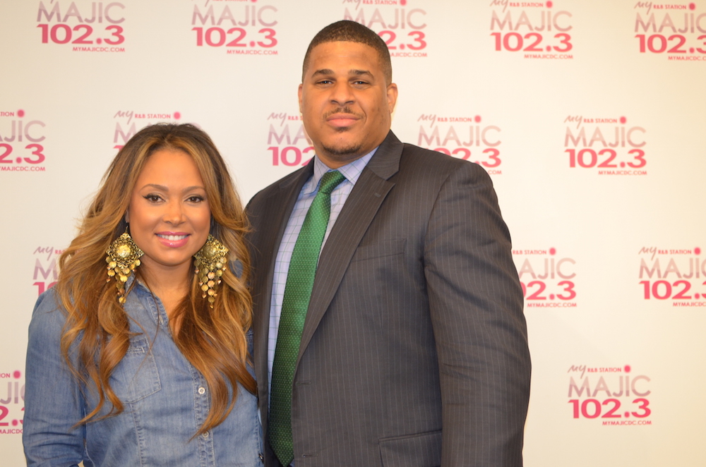 Tamia @ Majic 102.3