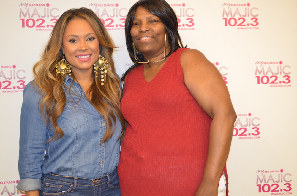 Tamia @ Majic 102.3