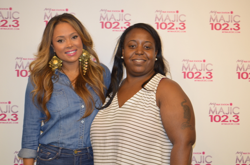 Tamia @ Majic 102.3