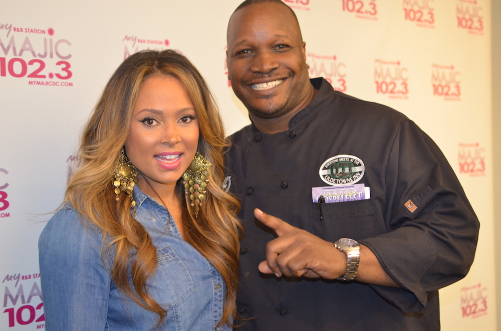 Tamia @ Majic 102.3