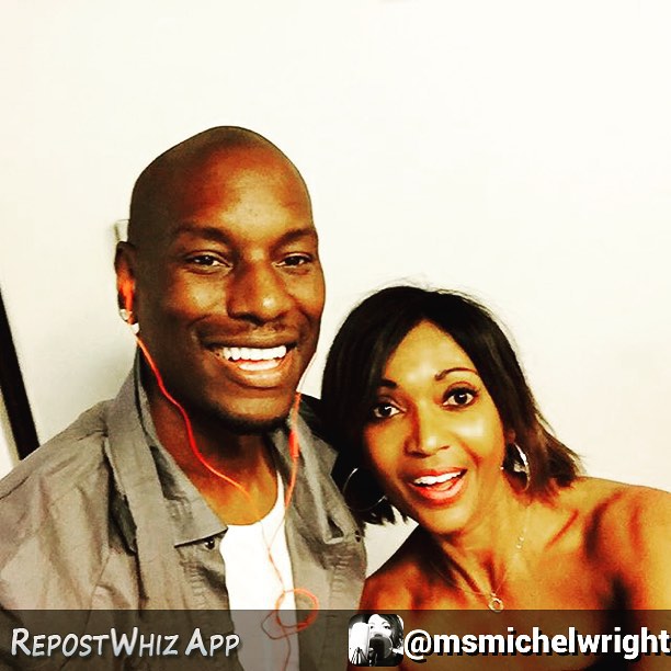 Tyrese and Michel Wright