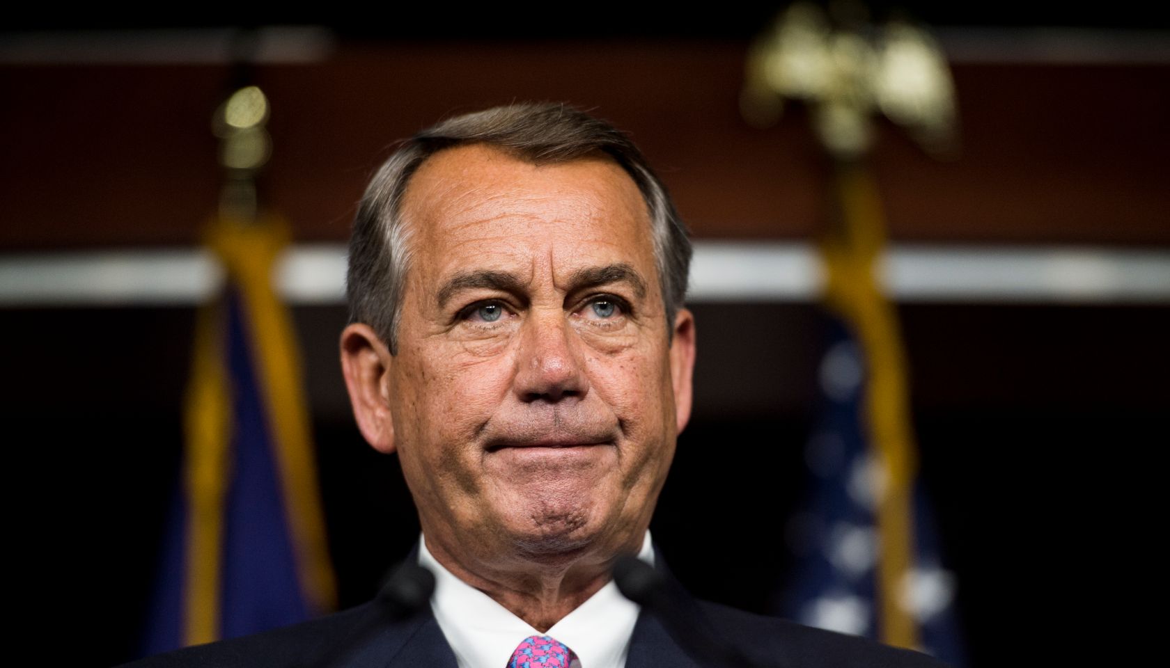 Speaker of the House John Boehner...