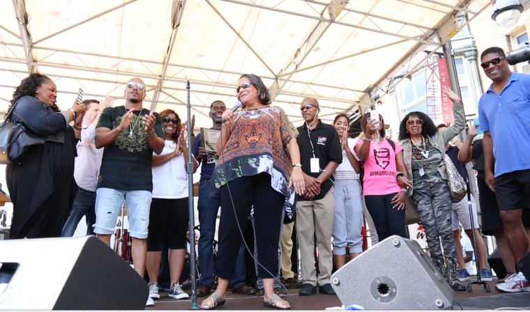 4th & H Street In Washington D.C. Renamed Cathy Hughes Corner