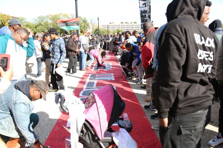 The Million Man March 2015 # JusticeOrElse