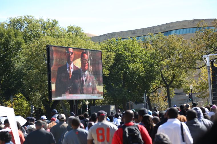 The Million Man March 2015 # JusticeOrElse