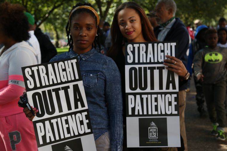 The Million Man March 2015 # JusticeOrElse