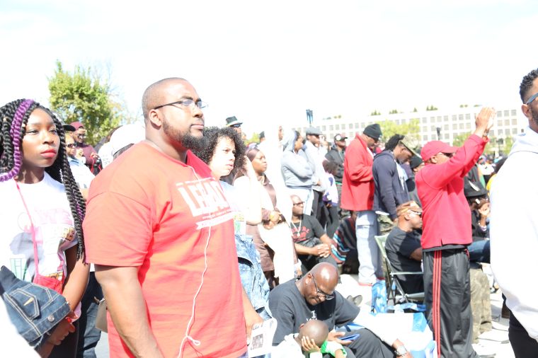 The Million Man March 2015 # JusticeOrElse