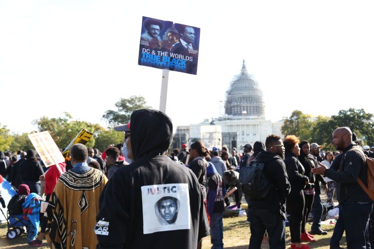 The Million Man March 2015 # JusticeOrElse