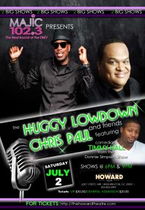 Huggy Lowdown & Chris Paul Comedy Show