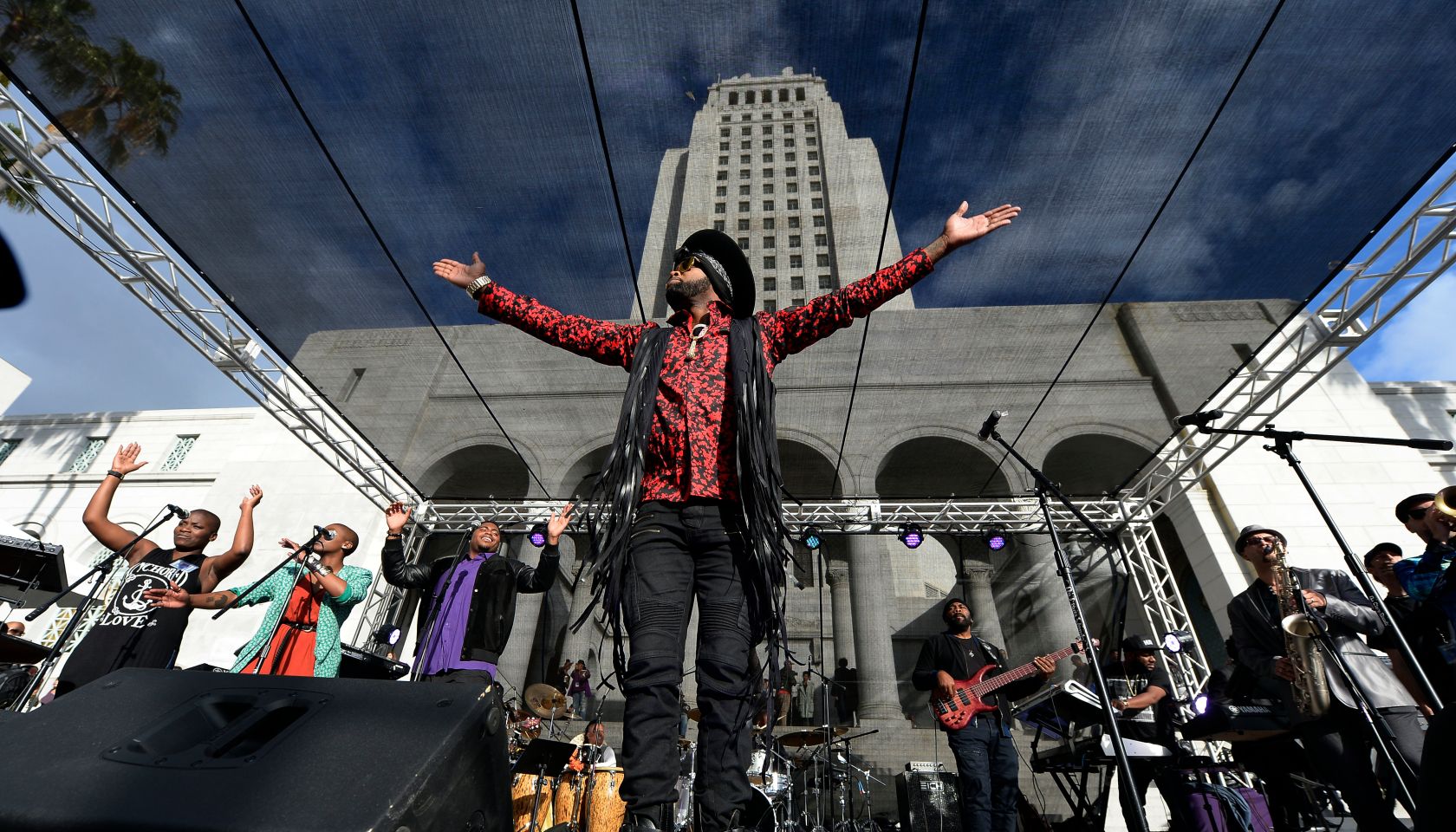 City Of Los Angeles Memorial Tribute Of Prince Rogers Nelson