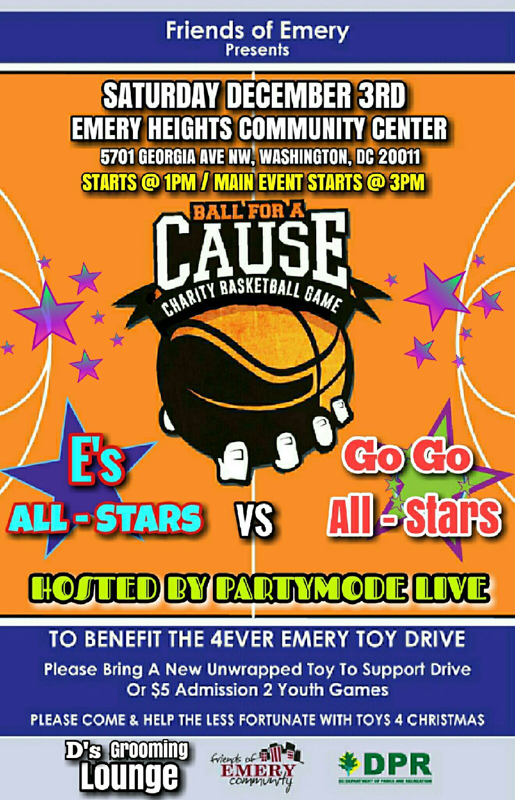 Ball For A Cause Charity Basketball Game