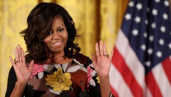 Michelle Obama Addresses White House's Veterans Homelessness Summit
