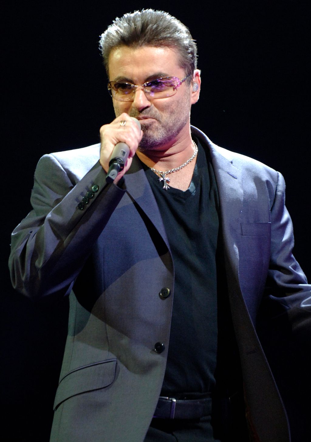 USA - George Michael Performs in San Jose