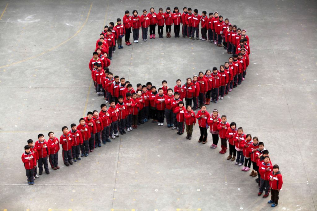 Primary School Students Learnt the Basic Knowledge of AIDS