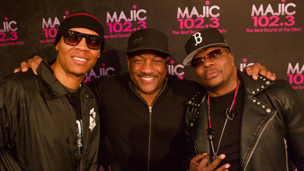 Donnie Simpson With Ricky Bell & Ronnie Devoe of Bell Biv Devoe