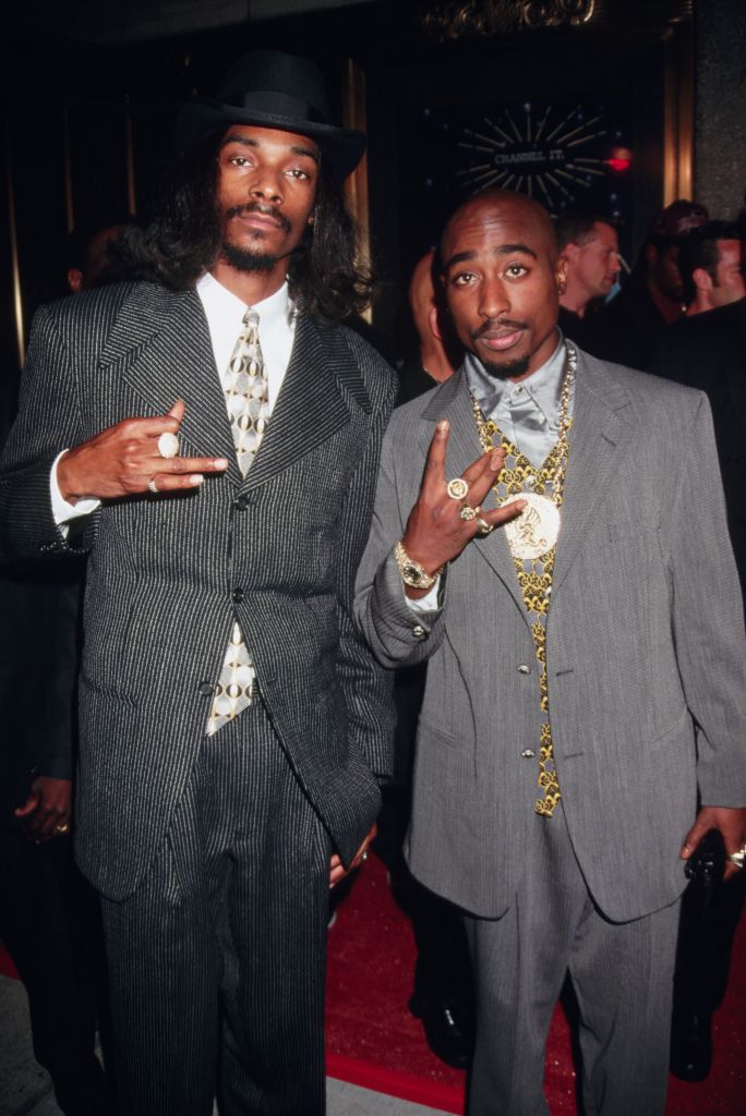 Snoop Doggy Dogg and Tupac Shakur