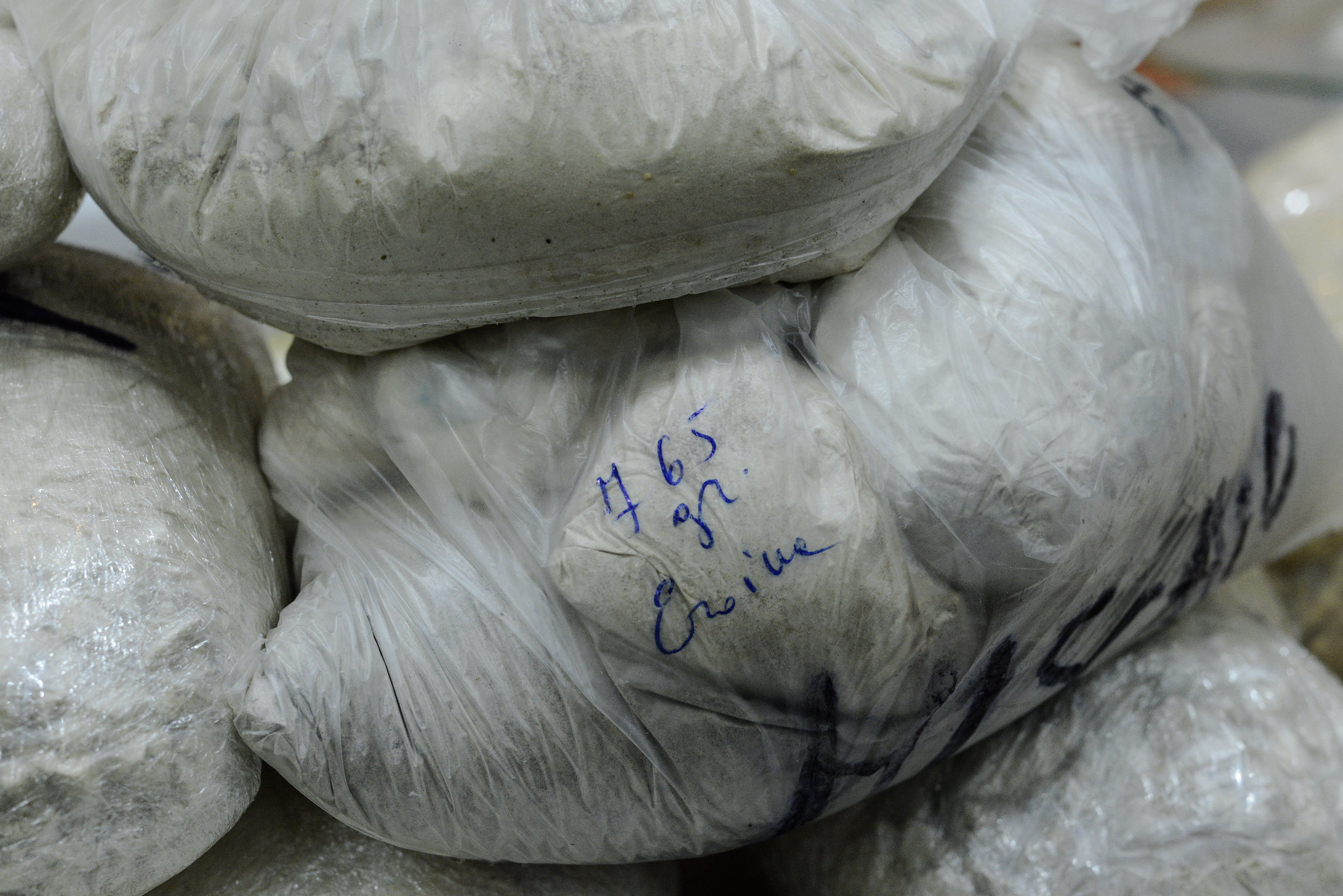 The Naples Police operation, seizure,9 kilograms heroin, 2...