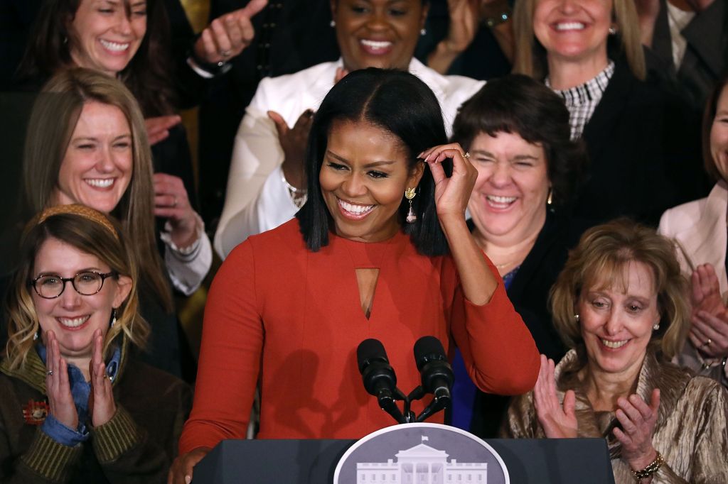 Michelle Obama Delivers Final Speech At The White House