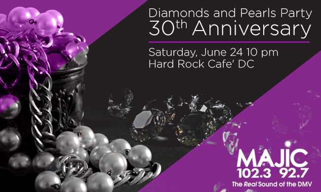 Majic Diamonds and Pearls Party 30th Anniversary Party