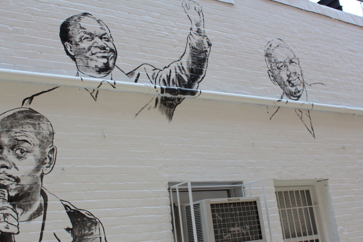 Stars Shine On Ben's Chili Bowl Mural