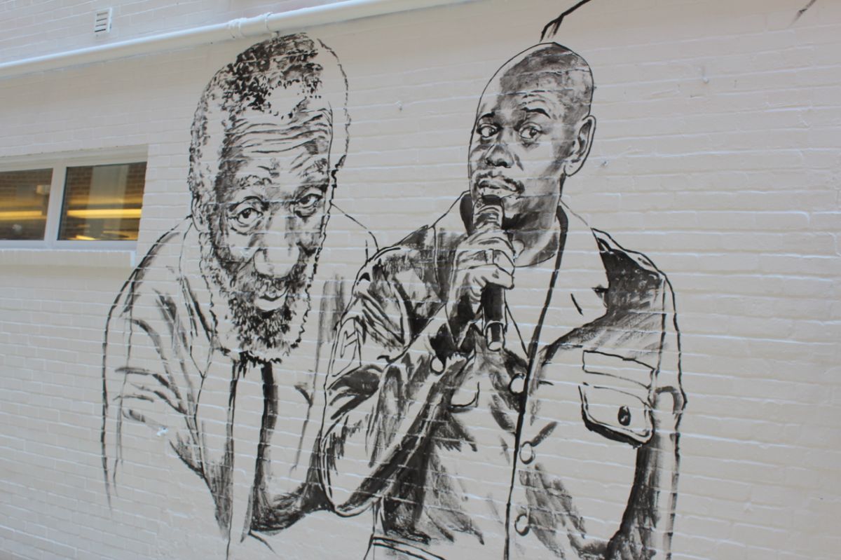 Stars Shine On Ben's Chili Bowl Mural