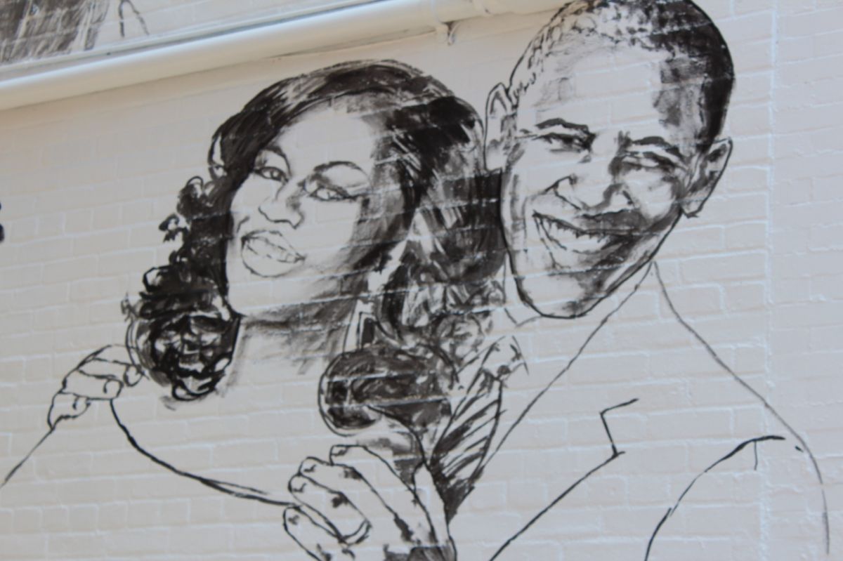 Stars Shine On Ben's Chili Bowl Mural