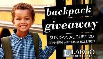 Largo Town Center Back To School