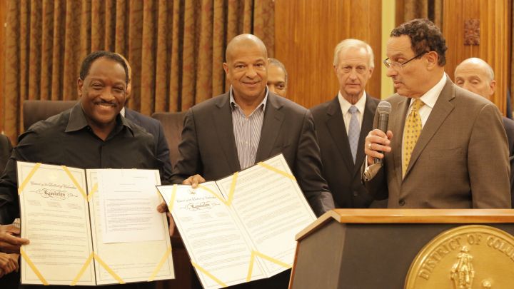 Donnie Simpson & Alfred Liggins Receive DC Resolutions