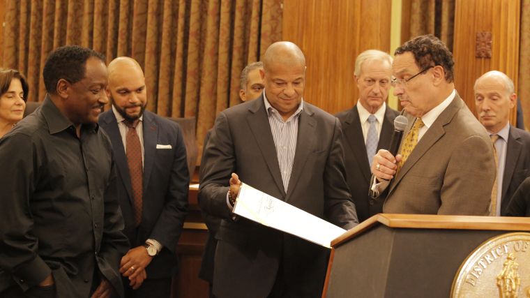 Donnie Simpson & Alfred Liggins Receive DC Resolutions