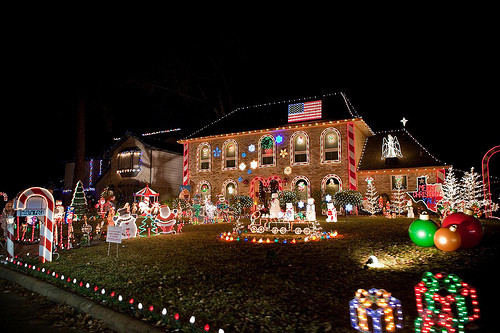 Prestonwood Forest lights