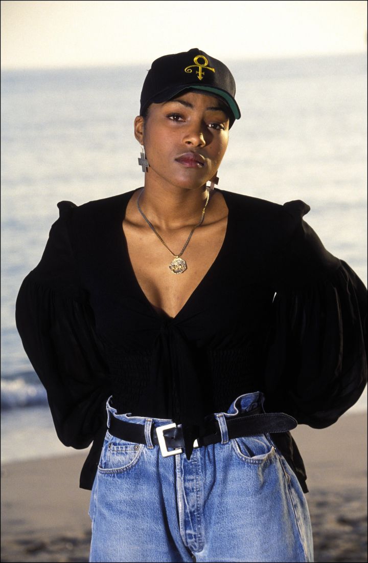 Nona Gaye At M.I.D.E.M 93 In Cannes, France On January 28, 1993.