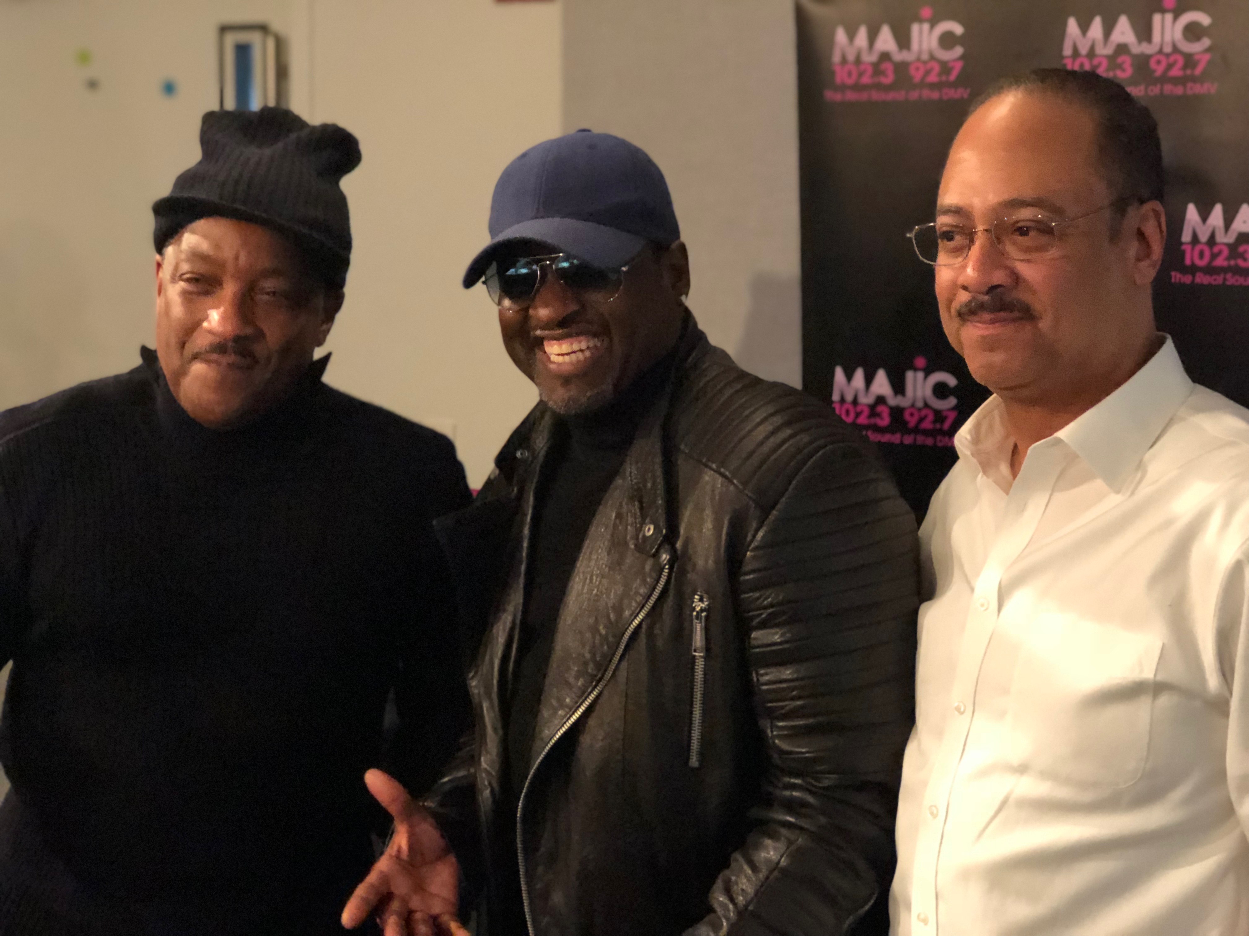Johnny Gill With Donnie Simpson & Tony Perkins