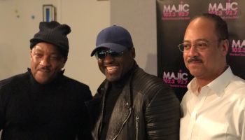 Johnny Gill With Donnie Simpson & Tony Perkins