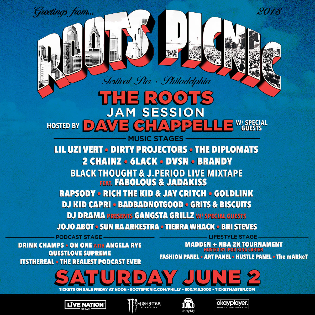 Roots Picnic Graphics
