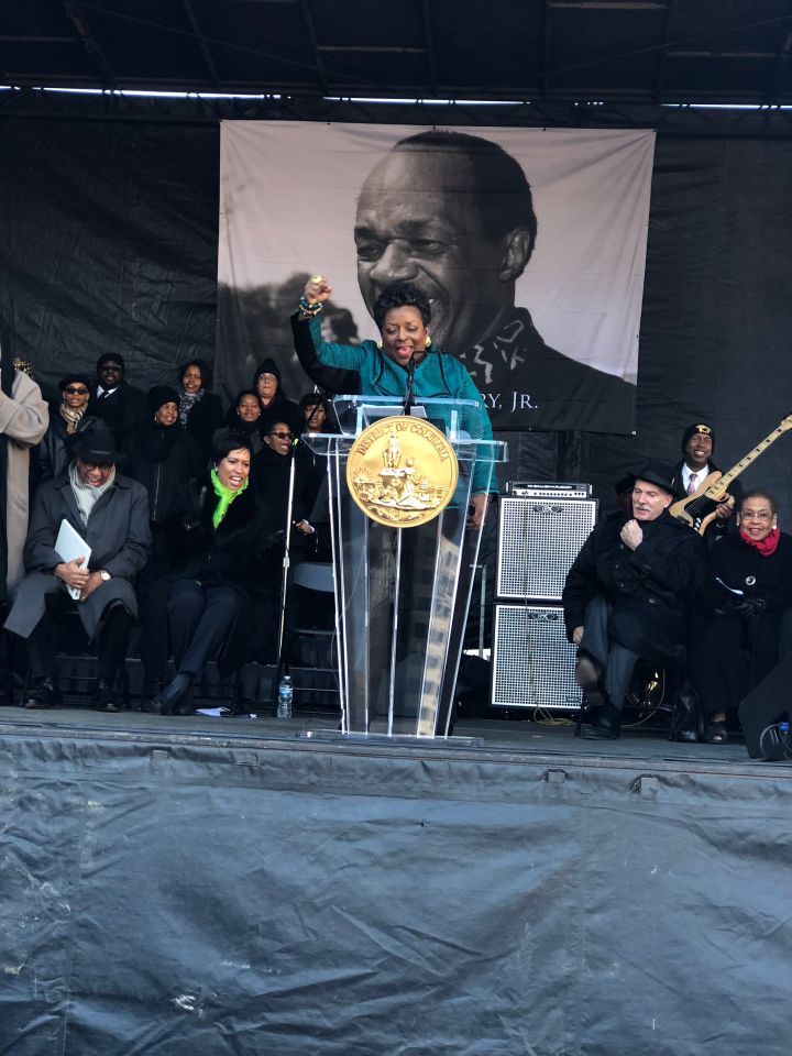 Marion Barry Statue Unveiling