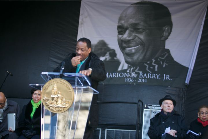 Marion Barry Statue Unveiling