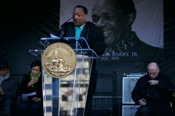 Marion Barry Statue Unveiling