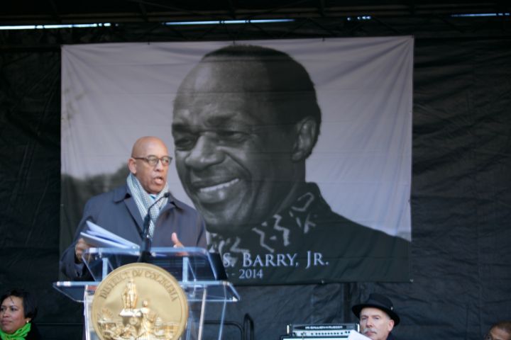 Marion Barry Statue Unveiling