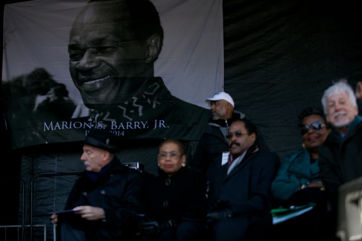 Marion Barry Statue Unveiling