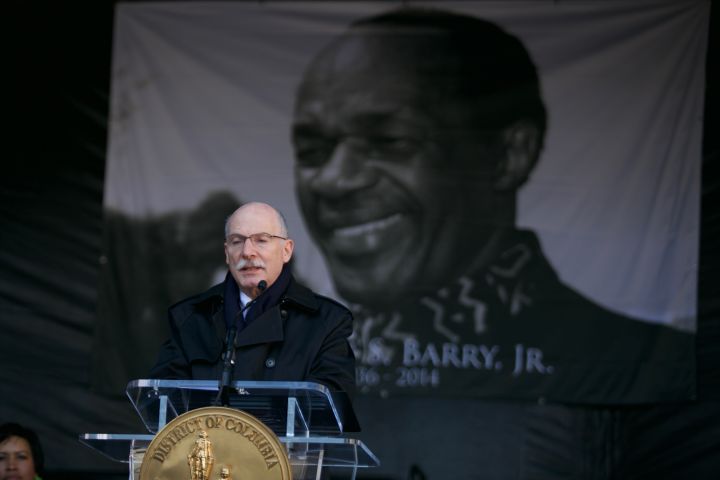 Marion Barry Statue Unveiling