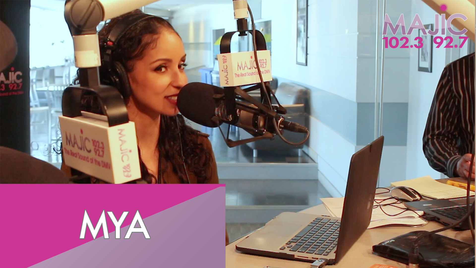 Mya On The Donnie Simpson Show