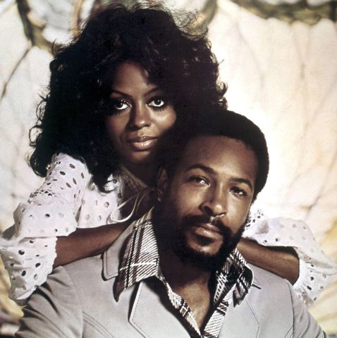 Photo of Marvin GAYE and Diana ROSS