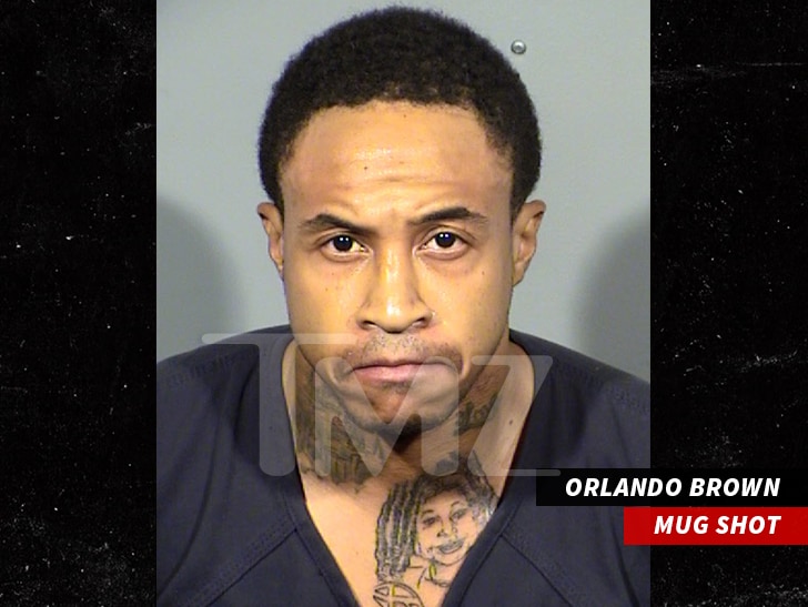 Orlando Brown Las Vegas mugshot