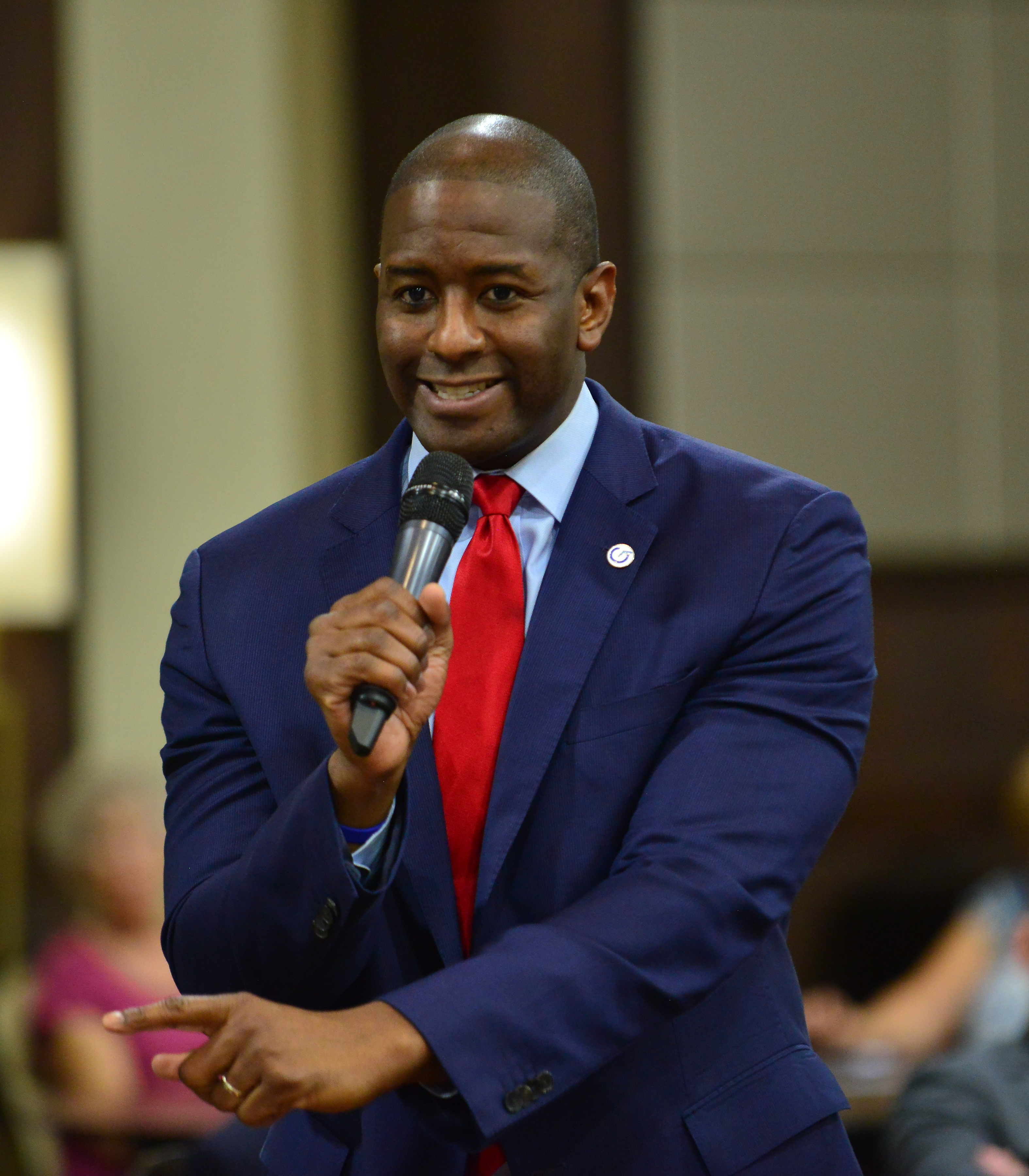Democratic candidates for Florida Governor campaigning