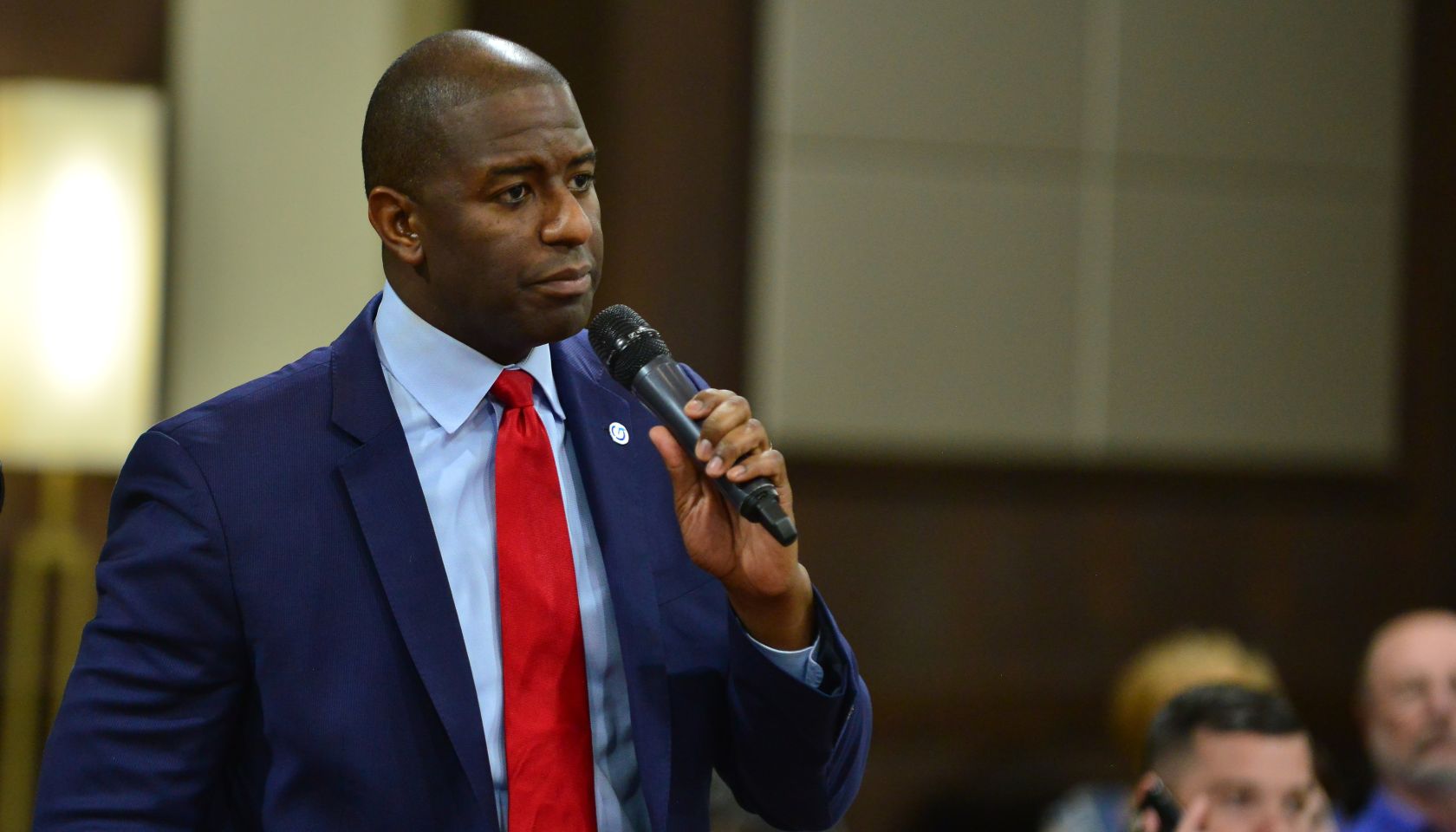 Democratic candidates for Florida Governor campaigning