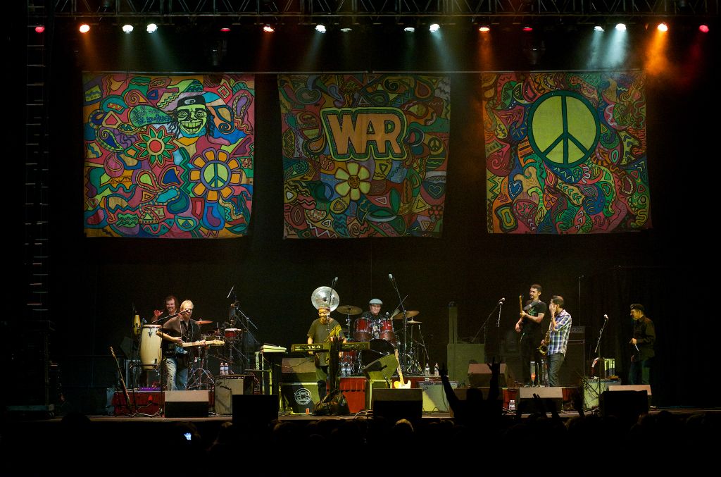 The American Funk band WAR at the Topeka Expo Center.