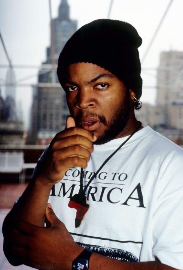 Ice Cube Press Conference And Portrait Shoot