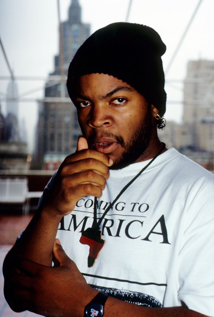 Ice Cube Press Conference And Portrait Shoot